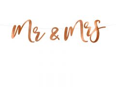 Pakabinamas užrašas, MR & MRS, 1 vnt.
