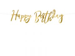 Pakabinamas užrašas, HAPPY BIRTHDAY, 1 vnt.