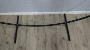 2 m skersmens balionų arka, JUODA