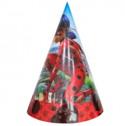 Gimtadienio kepurėlės, LADYBUG, 6 vnt.