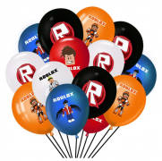 Dekoruotų balionų rinkinys, ROBLOX tematika, 30 cm, 12 vnt.