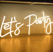 LED UŽRAŠAS, LET'S PARTY