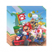 Vienkartinės servetėlės, SUPER MARIO 2, 33x33 cm, 20 vnt.