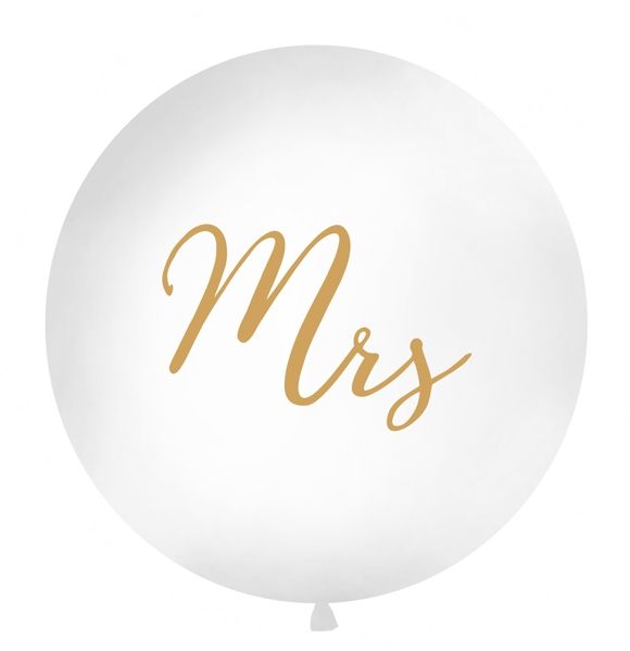 Balionai lateksiniai, VESTUVĖS, Mr + Mrs, 100 cm, 2 vnt.