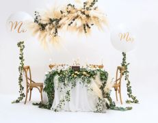Balionai lateksiniai, VESTUVĖS, Mr + Mrs, 100 cm, 2 vnt.