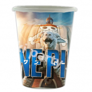 Vienkartiniai puodeliai, ONE PIECE, 10 vnt.
