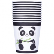 Vienkartiniai puodeliai, PANDA, 10 vnt.