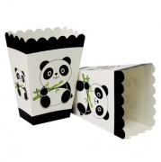 Spragėsių indeliai, PANDA, 8x10x14 cm, 6 vnt.