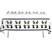 Vienkartinė staltiesė, PANDA, 180x108 cm, 1 vnt.