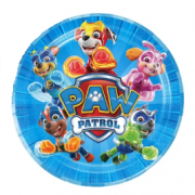 Vienkartinės lėkštutės, ŠUNIUKAI PATRULIAI 2, 23 cm, 10 vnt.