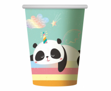 Vienkartiniai puodeliai, PANDA, 6 vnt.