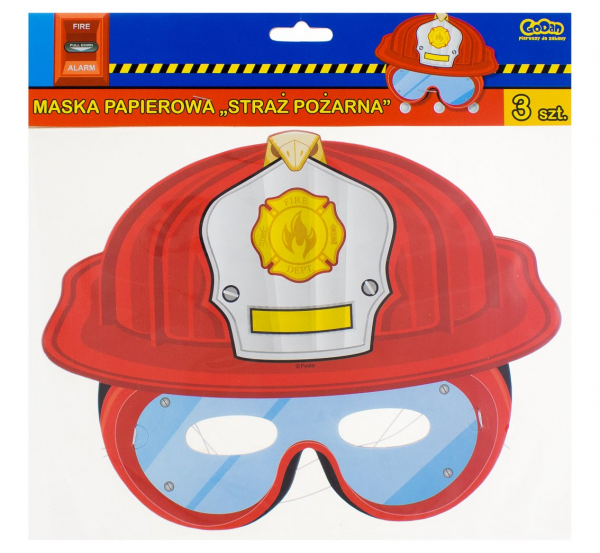 Veido kaukė, GAISRINĖ, 3 vnt.