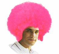 Perukas, AFRO ROŽINIS, 1 vnt.