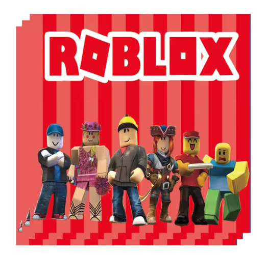 Vienkartinės servetėlės, ROBLOX 3, 33x33 cm, 20 vnt.