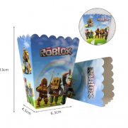 Spragėsių indeliai, ROBLOX 2, 8x10x14 cm, 6 vnt.