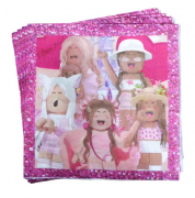 Vienkartinės servetėlės, ROBLOX PINK, 33x33 cm, 20 vnt.