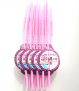 Vienkartiniai šiaudeliai, ROBLOX PINK, 10 vnt.