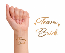 Laikinos tatuiruotės, TEAM BRIDE, 16 vnt.