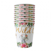 Vienkartiniai puodeliai, WILD ONE, 10 vnt.