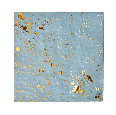 Vienkartinės servetėlės, ŽYDROS, 33x33 cm, 16 vnt.