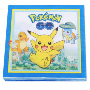 Vienkartinės servetėlės, POKEMONAI, 33x33 cm, 20 vnt.