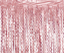 Dekoracija, LIETUTIS, ROSE GOLD, 100x200 cm, 1 vnt.