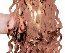 Dekoracija, LIETUTIS, ROSE GOLD, 100x200 cm, 1 vnt.