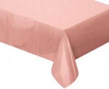 Vienkartinė staltiesė, ROSE GOLD BLIZGI, 137x183 cm, 1 vnt.
