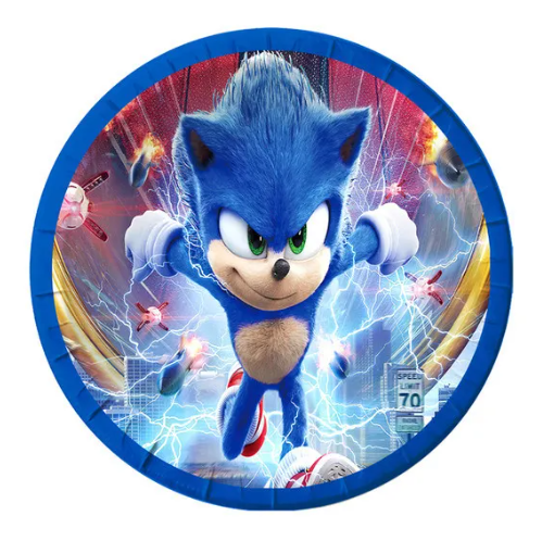 Vienkartinės lėkštutės, SONIC 2, 23 cm, 10 vnt.
