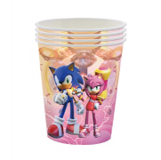 Vienkartiniai puodeliai, SONIC PINK, 10 vnt.