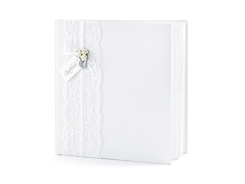 Vestuvių palinkėjimų knyga, 20x20 cm, 22 puslapiai, 1 vnt.